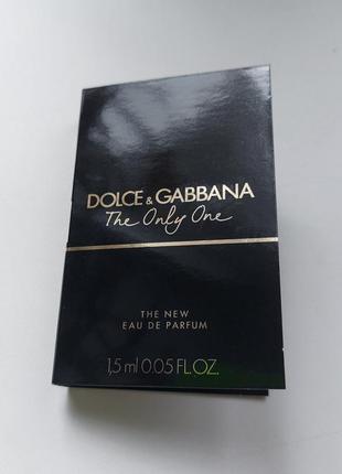Женская парфюмированная вода пробник dg dolce &gabbana the only one3 фото