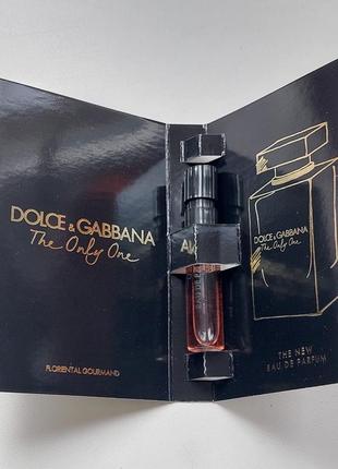 Женская парфюмированная вода пробник dg dolce &gabbana the only one4 фото