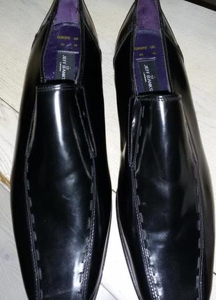 Новые кожаные туфли jeff banks(london) размер 44-44 1/2 (29 см)