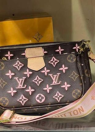 Женская сумка в стиле louis vuitton