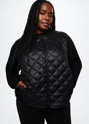 Mango новые женские жилеты пуфики размеры m, l, xl, xxl.