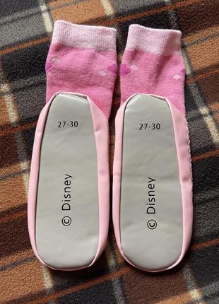 Носки тапочки детские disney. новые2 фото