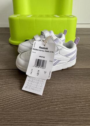 Кроссовки детские reebok, оригинал 22р5 фото