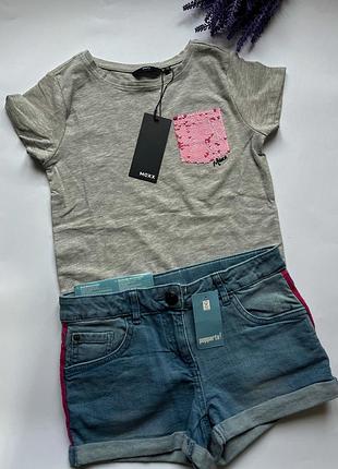 Новий комплект для дівчинки 134-140 см pepperts mexx