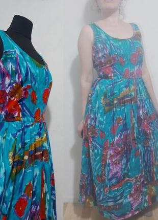 Винтажное котоновое платье в романтическом стиле monsoon5 фото