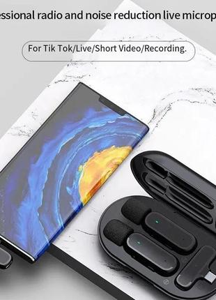 Беспроводной петличный микрофон k61