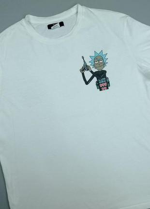 Футболка rick & morty лицензионный мерч rick & morty bershka