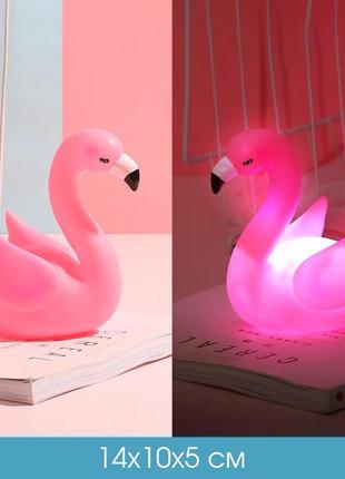 Новый светильник розовый фламинго taobao1 фото