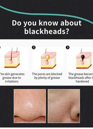 Маска-пленка для удаления черных точек с бамбуковым углем lanbena