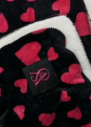 Плед плюшевый victoria's secret pink cozy blanket