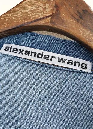 Джинсова куртка alexander wang3 фото