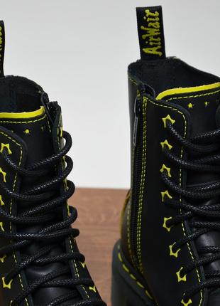 Dr. martens jadon ii neon star кожаные ботинки оригинал6 фото