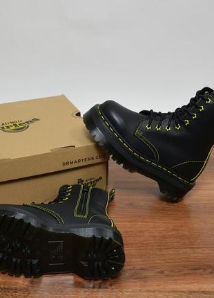 Dr. martens jadon ii neon star кожаные ботинки оригинал