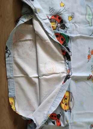 Постельное детское белье из натуральной ткани/ комплект постельного белья3 фото
