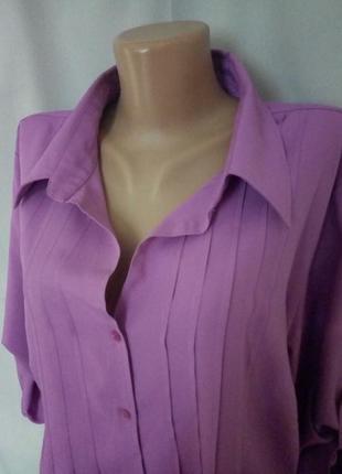 Яркая блузка, блуза, рубашка, большой размер  №5bp