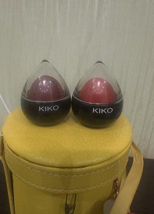 Помада бальзам яйцо kiko1 фото