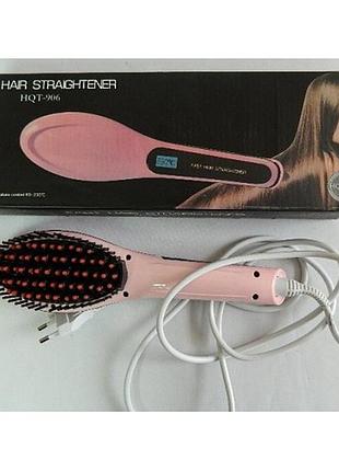 Fast hair straightener/ расческа-утюжек hq t-906