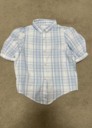 Стильная блуза рубашка zara2 фото