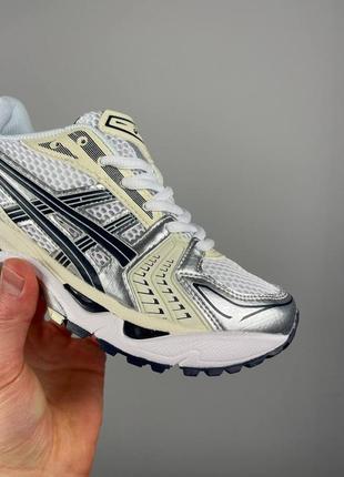 Кроссовки asics gel-kayano 14 «white midnight’7 фото