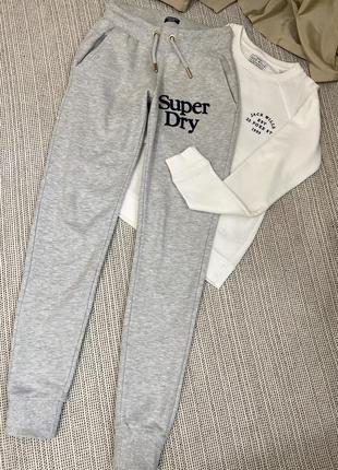 Джоггеры super dry, размер хс/с/м