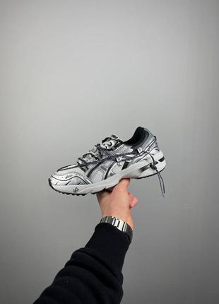 Кроссовки asics gel-1090 x anderson bell black silver6 фото