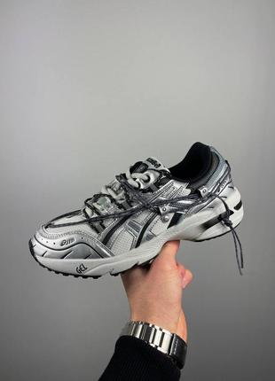 Кроссовки asics gel-1090 x anderson bell black silver5 фото