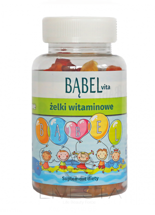 Мультивітамінні жувальні желейки для дітей, 60 шт