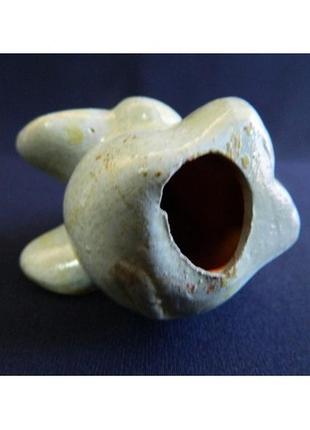 Статуэтка керамический слон бирюзовый3 фото