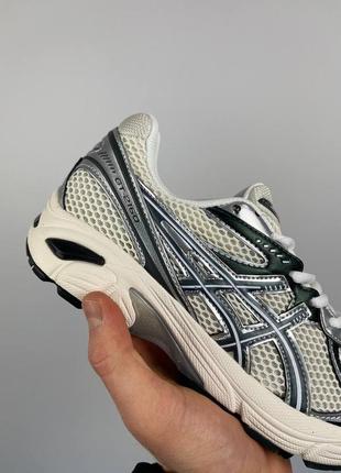 Кроссовки asics 1968-2160 white silver black6 фото