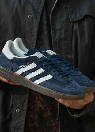 Мужские кроссовки adidas spezial blue 44