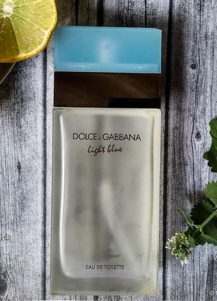 Dolcе&gabbana light blue туалетная вода для женщин 100 мл