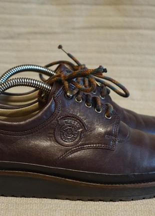 Отличные темно-коричневые кожаные туфли bally швейцария 5 1/2 р. ( 25 см.)4 фото