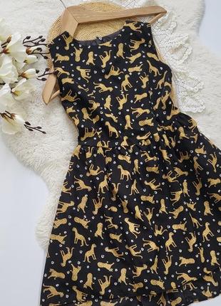 Платье в принт леопардовый2 фото