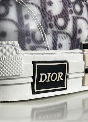 Кеды в стиле christian dior b23 high top logo oblique8 фото