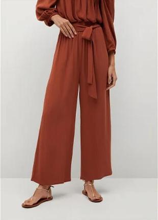 Кюлоты широкие брюки палаццо