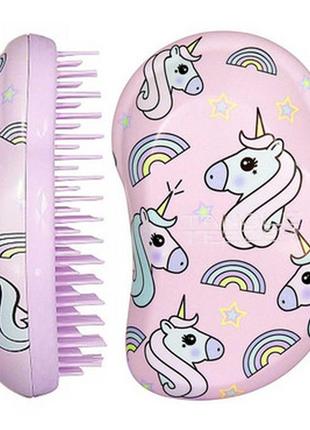 Детская расческа tangle teezer original mini unicorn magic. оригинал3 фото