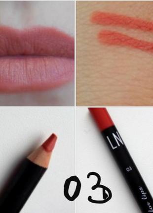 Ln easy liner for lips олівець для губ1 фото