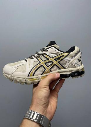 Кроссовки asics gel-kahana 8 grey yellow3 фото