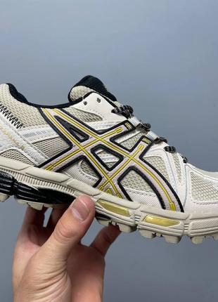 Кроссовки asics gel-kahana 8 grey yellow9 фото