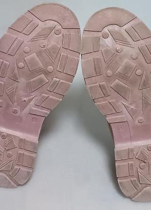 Женские розовые ботинки 41 размер, стелька 26,5см9 фото