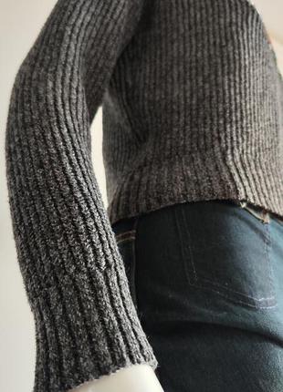 Укороченный свитер с вышивкой ♥️8 фото
