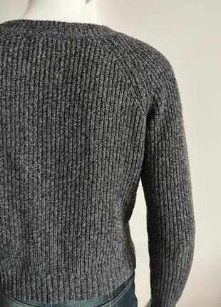 Укороченный свитер с вышивкой ♥️4 фото