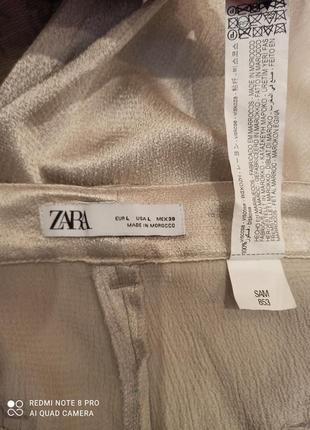 Zara брюки карго джоггеры 100%вискоза р. 48-52 пот 46 см***8 фото