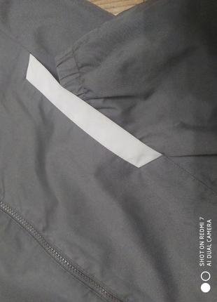 Брендовая куртка ветровка на флисе на весну4 фото