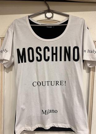 Футболка moschino