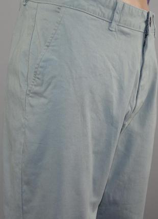Класные, повседневные брюки чинос easy (w38-l29) стрейч. зауженные5 фото