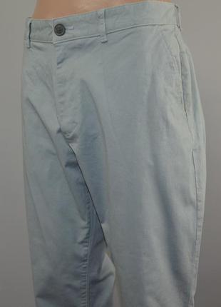Класные, повседневные брюки чинос easy (w38-l29) стрейч. зауженные2 фото
