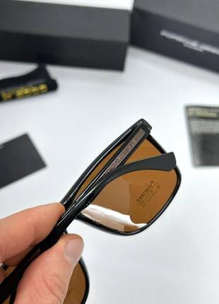 Сонцезахисні чоловічі окуляри оправа пластик лінзи polarized на середнє обличчя3 фото