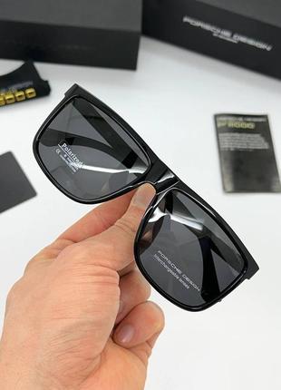 Сонцезахисні чоловічі окуляри оправа пластик лінзи polarized на середнє обличчя4 фото