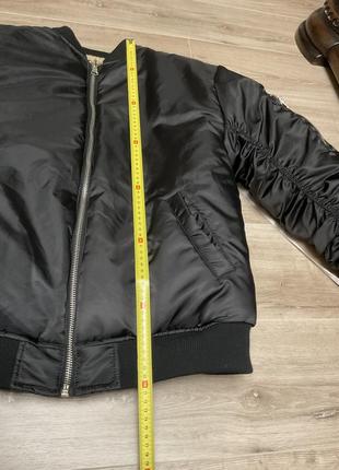 Бомбер двосторонній куртка missguided oversize розмір s-m5 фото